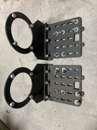 Kolpin atv sxs fuel water mount brackets