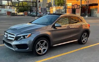2015 - Silver Mercedes GLA 250. Lady driven, accident free, sporty style SUV. For sale by owner.