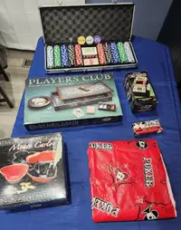 Poker Set with Accessories