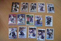 Lot de 15 cartes de hockey du  gardien Pat Jablonski (A3010)