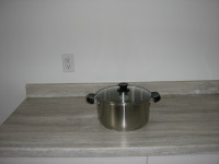 LAGOSTINA STOCK POT WITH TEMPERED GLASS LID