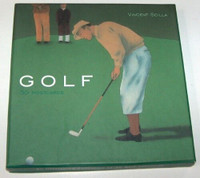 Golf Boxed Postcard Set by Artist Vincent Scilla