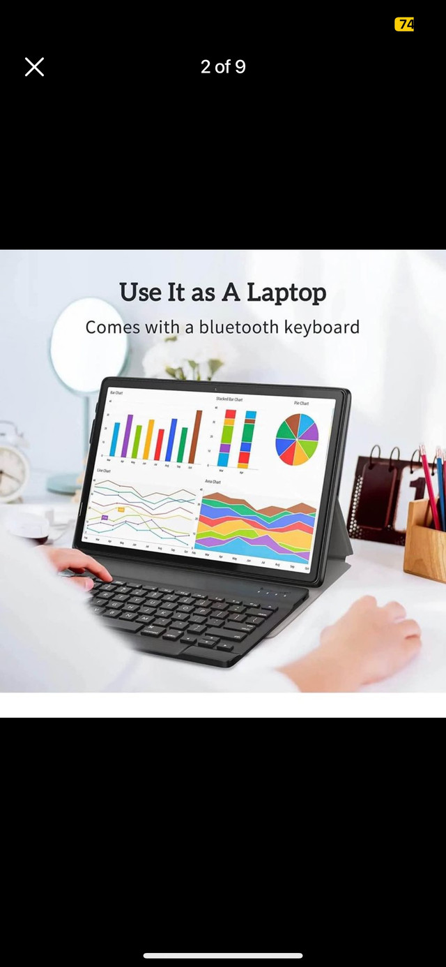 Tablet PC, Bluetooth Keyboard, Tablet Case, Brand new in iPads & Tablets in City of Toronto - Image 2