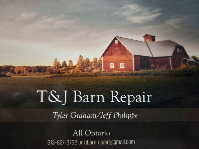 T&J Barn Repair. in Renovations, General Contracting & Handyman in Belleville