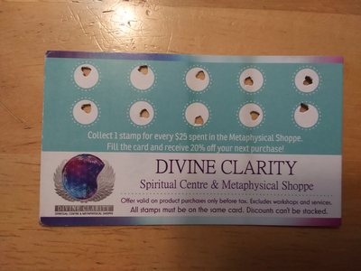 Divine Clarity 20% off discount card, View more