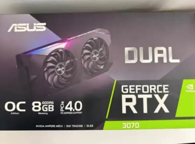 Asus RTX 3070 OC (Like New)62863272757249124