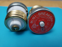 Electrical Push button Mini Breaker 20 Amps.