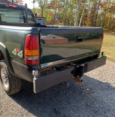 1999-2007 GMC -Chevy rear heavy duty steel bumper good condition came off of a 2005 2500hd