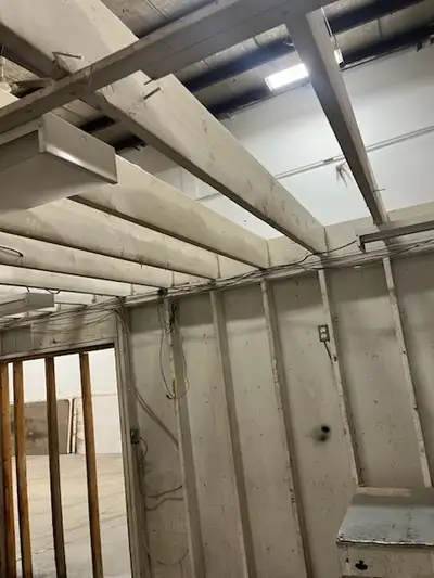 Lumber being salvaged from a demolition site: 2' x 10' x 16' Price is $20.00 each. 21 are available...