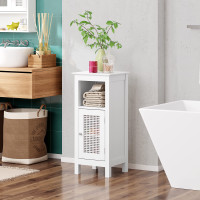 HOME BI Bathroom Floor Cabinet,Bathroom Storage Cabinet with Adj