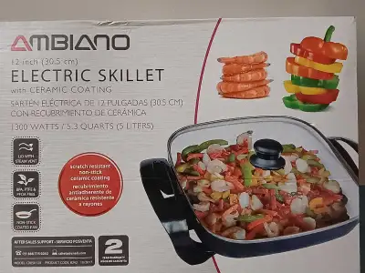 electric skillet , View more