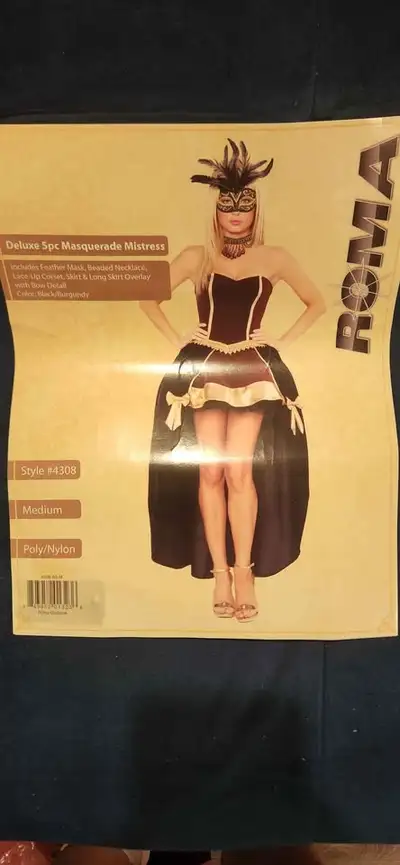 Masquerade Mistress Halloween Costume, View more