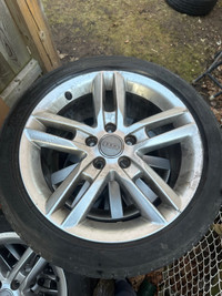 Audi/VW Rims with Tires 