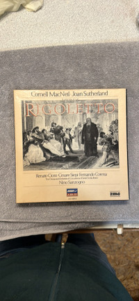 Cassette Set Verdi Rigoletto with booklet