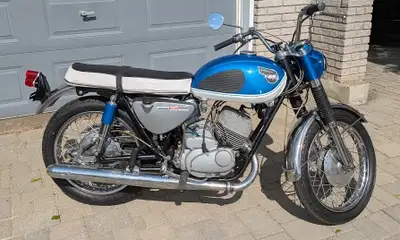 1967 Kawasaki Samurai A1 250 - H1's little sister This was the 2 Stroke that started it all for Kawa...