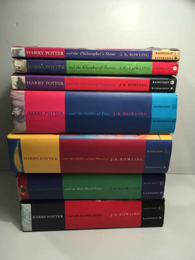 Harry Potter lot 1-7 by J.K. Rowling