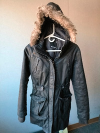 heavy, classic and stylish winter long coat/parka/jacket