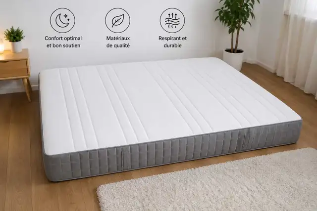 ️ Matelas Twin en mousse – Excellent état  et confortable in Beds & Mattresses in City of Montréal - Image 2