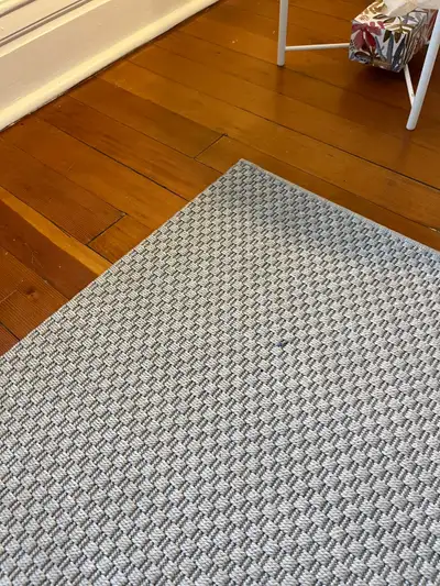 Large Area Rug with felt underlay, View more