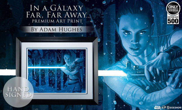 In A Galaxy Far, Far Away Sideshow Premium Art Print in Arts & Collectibles in City of Toronto
