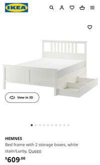 Ikea Hemnes Bed Queen