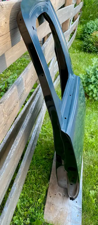 This is a new, right rear suicide door from a Toyota FJ Cruiser, perfect for replacing a damaged doo...