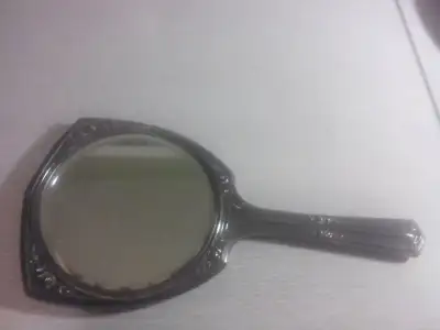 Vtg. ladies vanity  mirror-good cond., View more
