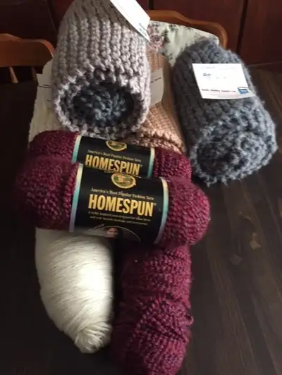 Homespun - yarn / skeins - scarves, throw - new - $ 5 +, View more