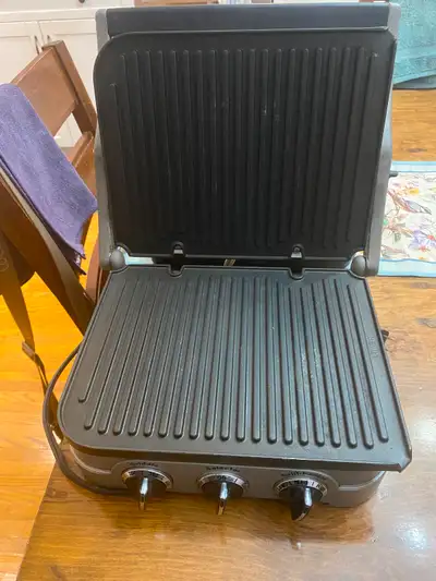Cuisinart griller, panini press, griddle, View more