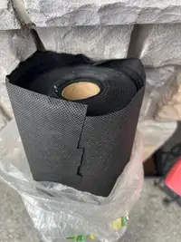 Large roll of landscape fabric