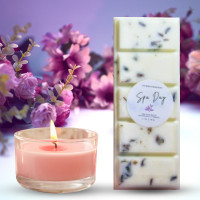 Spa Day Honey Lavender Scented Soy Wax Melt Bars