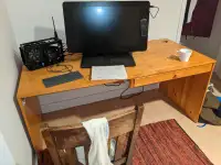 Wooden Pine Desk