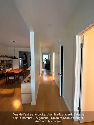 4 ½ meublé Villeray, lumineux et bien situé — 1er juillet