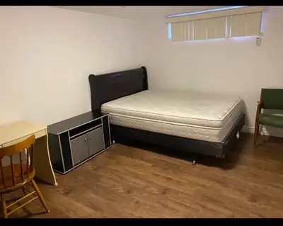 basement bedroom for rent