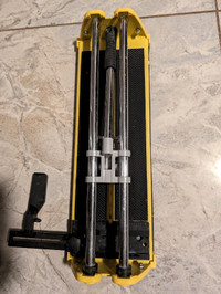 Q.E.P. Professional Tile Cutter 14-in Yellow and Black