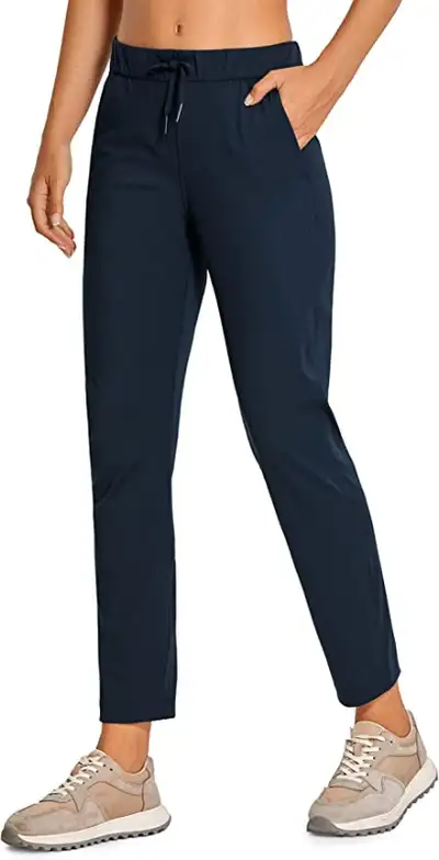 BNWT CRZ YOGA Women's Lounge Sweatpants  7/8 Size Large Navy #2, View more