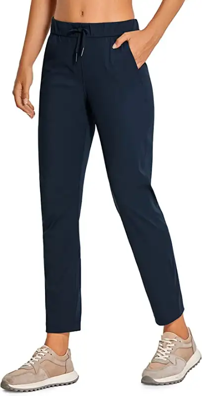 BNWT CRZ YOGA Women's Lounge Sweatpants  7/8 Size Large Navy #2 in Other in City of Toronto - Image 2