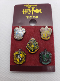 NEW The Wizarding World of Harry Potter House Crest Pins & MORE