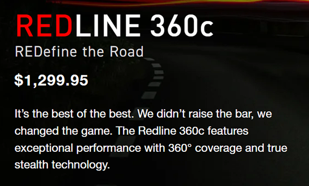 Escort Redline 360C Radar Detector with MRCD542070194476175361