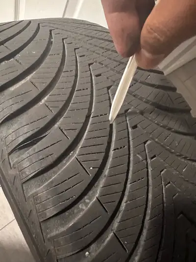Brand new set of tyres and rims(used) set of 4 for sale in brampton. Which can accommodate honda civ...