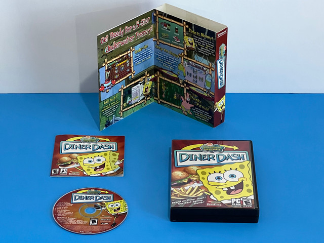 SpongeBob SquarePants Diner Dash 2007 Windows PC CD-ROM Game in PC Games in Belleville