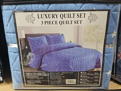 Luxury BEDSPREAD Quilt set-3Pcs set, View more