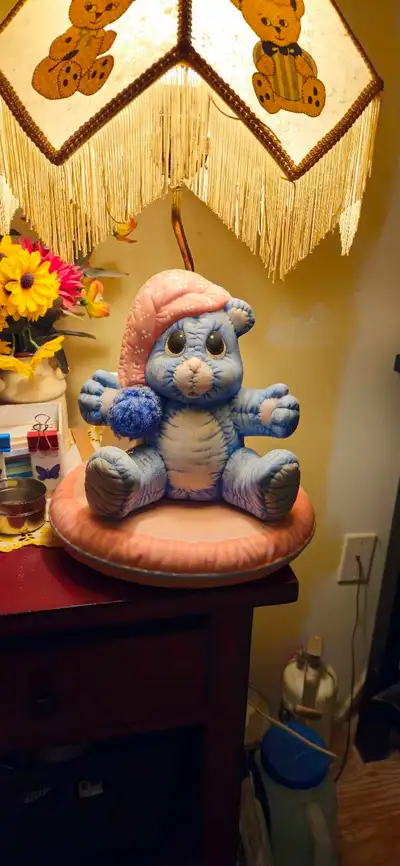 Antique Teddy Bear Lamp, View more