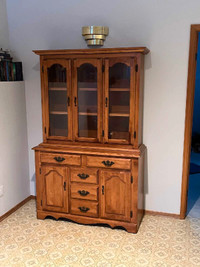 Wooden buffet cabinet