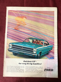 1966 Ford Fairlane GT Original Ad