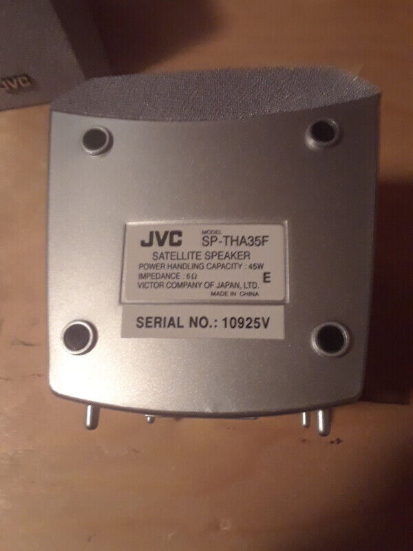 REDUCED Brand New JVC Satellite Speakers Model SP-THA35F in Speakers in Kitchener / Waterloo - Image 3