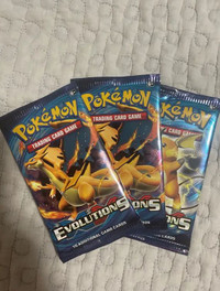 Pokemon Evolutions Booster Pack x3 - $35