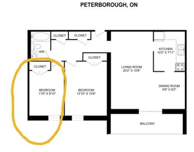 Room For Rent (inclusive) in Room Rentals & Roommates in Peterborough - Image 8