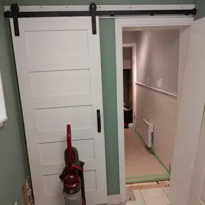 32 x 80 inch Barn Door with hardware, View more
