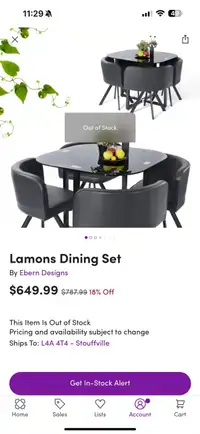 Wayfair - Lamons Dining Set
